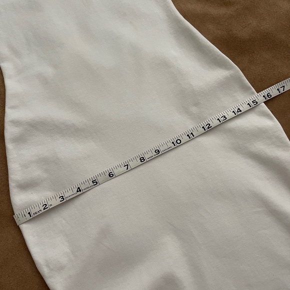 ROLLA COSTER Cream White Side Slit Bodycon Size Small - Picture 11 of 15